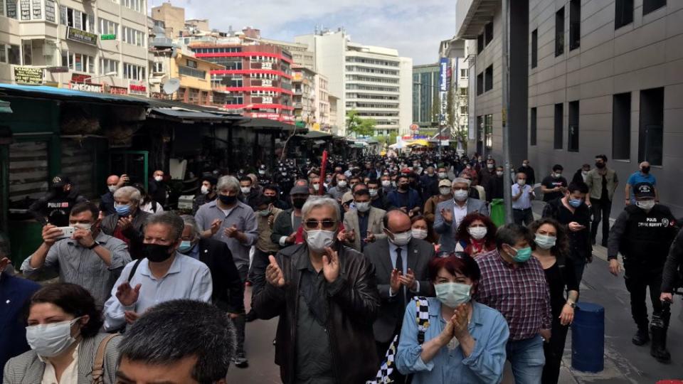 Her Taraf / Türkiye'nin habercisi / Ankara’da 1 Mayıs açıklaması engellendi