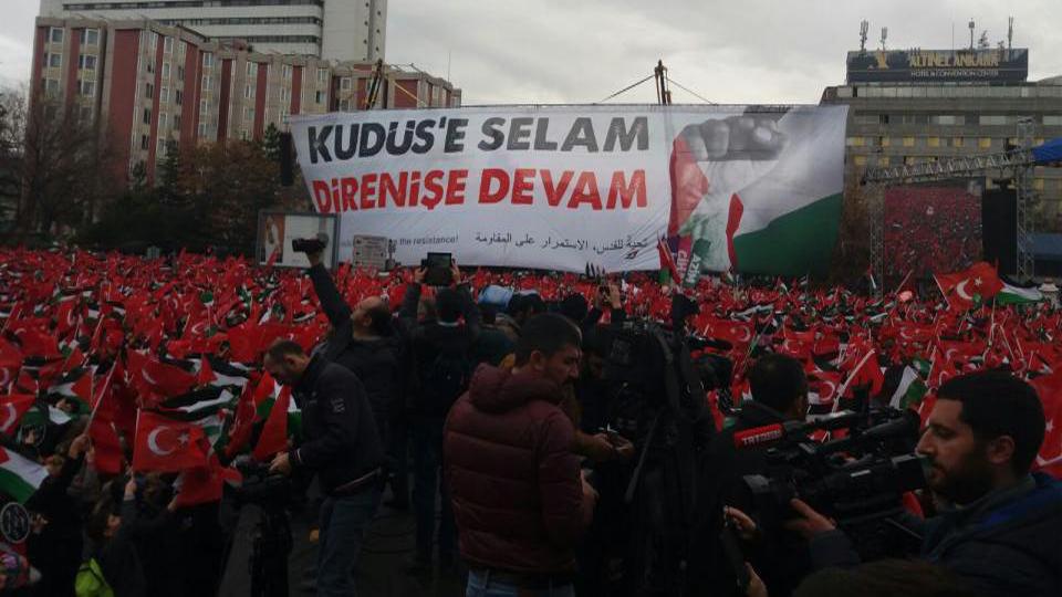 İyilikte Yarışan Sınıflar Projesi devam ediyor / Ankara'da Kudüs Mitingi