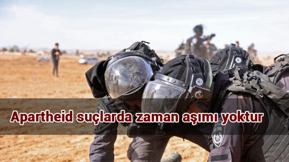 Güney Afrika Dışişleri Bakanı: İsrail Apartheid Rejim İlan Edilmelidir / Apartheid suçlarda zaman aşımı yoktur