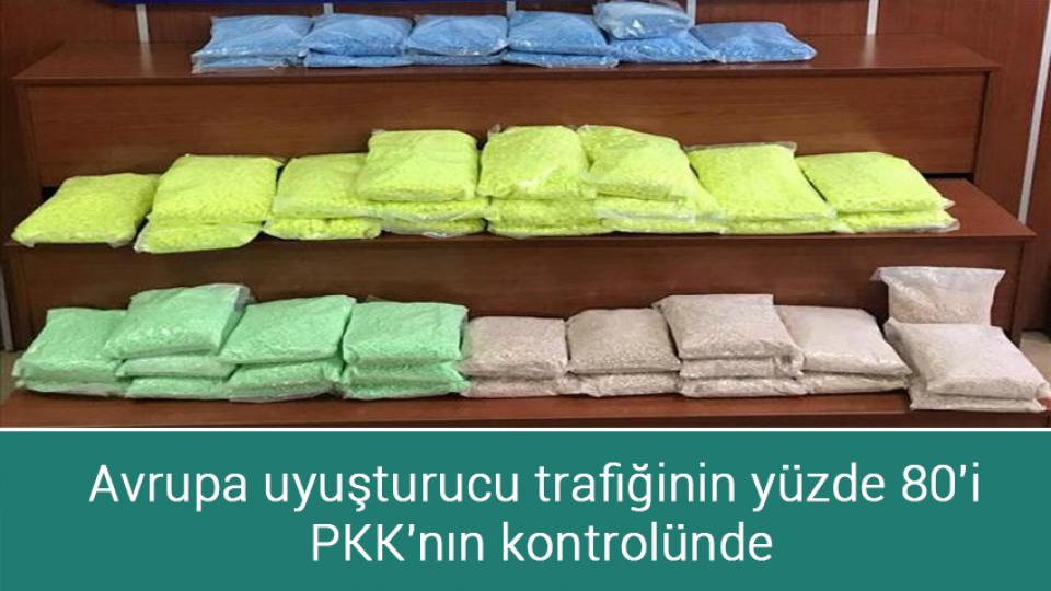 Avrupa uyuşturucu trafiğinin yüzde 80'i PKK'nın kontrolünde