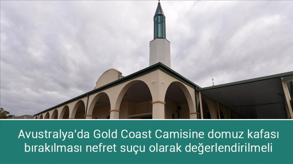 Avustralya'da Gold Coast Camisine domuz kafası bırakılması nefret suçu olarak değerlendirilmeli