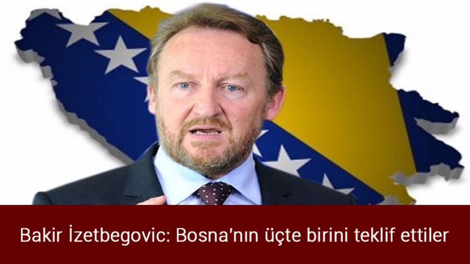 'Montrö Bildirisi' davası ertelendi / Bakir İzetbegovic: Bosna'nın üçte birini teklif ettiler