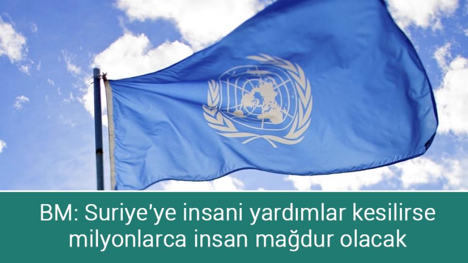 Erdoğan Çiftçi Destek Kredisi’ni açıkladı / BM: Suriye'ye insani yardımlar kesilirse milyonlarca insan mağdur olacak