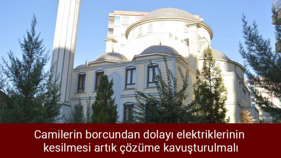 Cumhurbaşkanı Erdoğan: En büyük düşmanım faizdir / Camilerin borcundan dolayı elektriklerinin kesilmesi artık çözüme kavuşturulmalı