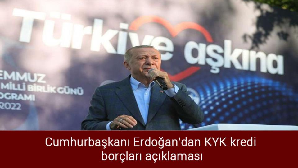 TCMB'nin net rezervi 20 yılın en düşük seviyesinde / Cumhurbaşkanı Erdoğan'dan KYK kredi borçları açıklaması