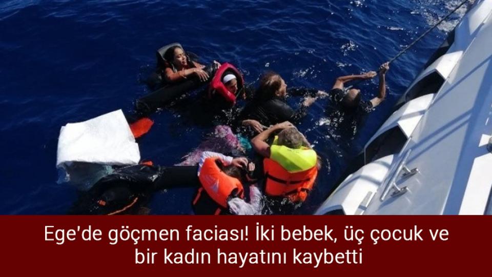 Irkçıların “telefonla vatandaşlık” iddiasını Nüfus ve  Vatandaşlık İşleri Genel Müdürlüğü yalanladı / Ege'de göçmen faciası! İki bebek, üç çocuk ve bir kadın hayatını kaybetti