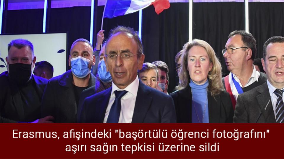 Sözcü gazetesinden Ekrem İmamoğlu'na sansür! / Erasmus, afişindeki "başörtülü öğrenci fotoğrafını" aşırı sağın tepkisi üzerine sildi