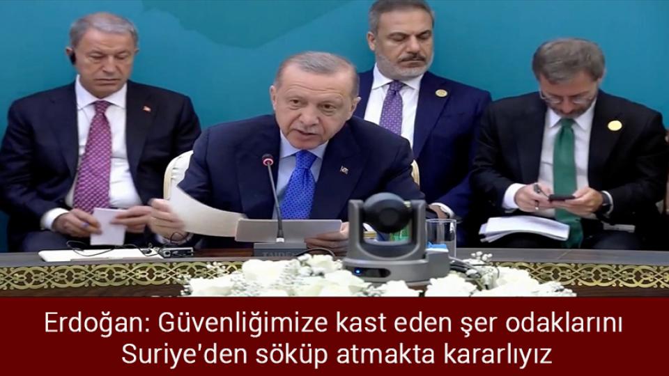 Türkiye, İran ve Rusya'nın altına imza attığı 16 madde / Erdoğan: Güvenliğimize kast eden şer odaklarını Suriye'den söküp atmakta kararlıyız