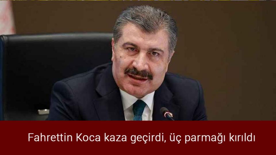Haziranda 32 şiddet vakasında 42 sağlık çalışanı mağdur oldu / Fahrettin Koca kaza geçirdi, üç parmağı kırıldı
