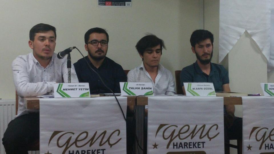 Genç Hareket Ankara'da Islahat Önderleri  Panel'i  Düzenledi.