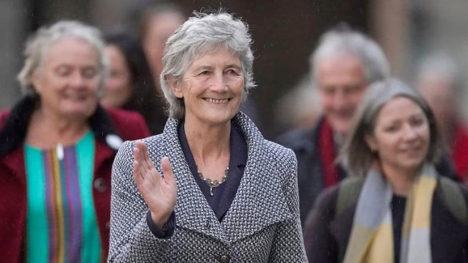 'Hamas, Filistin'in parçasıdır' diyen Connolly, yüzde 63 oy ile İrlanda'ya cumhurbaşkanı oldu