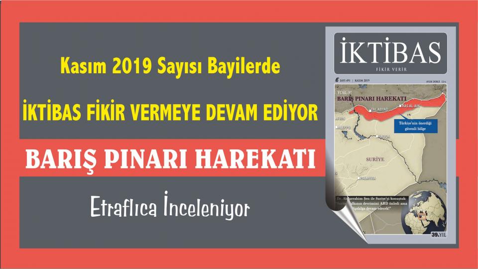 İKTİBAS Dergisi Kasım  Sayısı Çıktı...