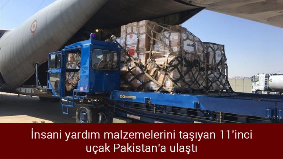 Mevlana İdris’in anısına “Uluslararası Sirkeci Dergi Günleri” başlıyor / İnsani yardım malzemelerini taşıyan 11'inci uçak Pakistan'a ulaştı