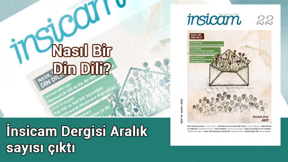 İnsicam Dergisi Aralık sayısı çıktı