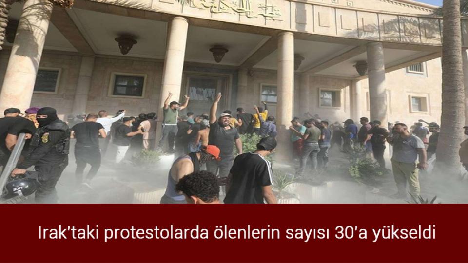 Cumhurbaşkanı Erdoğan'dan Türkiye'nin ilk başörtülü valisine ziyaret / Irak'taki protestolarda ölenlerin sayısı 30'a yükseldi