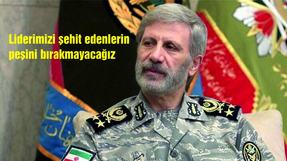 İranlı komutan Hatemi: Liderimizi şehit edenlerin peşini bırakmayacağız