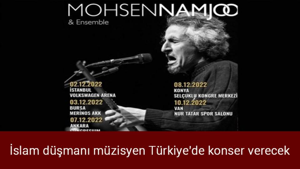 Artık Türkiye'ye vizesiz giremeyecekler / İslam düşmanı müzisyen Türkiye'de konser verecek