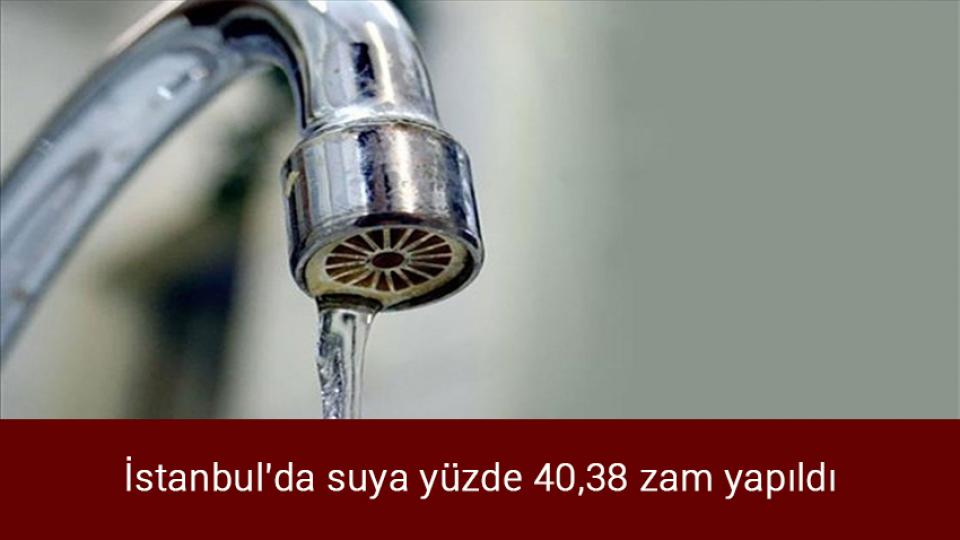 Irkçıların “telefonla vatandaşlık” iddiasını Nüfus ve  Vatandaşlık İşleri Genel Müdürlüğü yalanladı / İstanbul'da suya yüzde 40,38 zam yapıldı