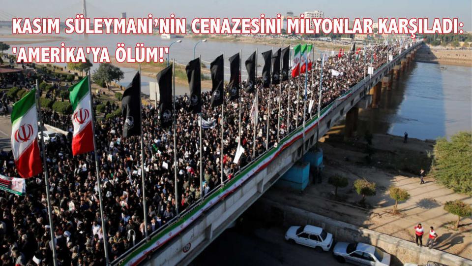 Jerusalem Post gazetesi, Kasım Süleymani’nin ölüm yıldönümünde hacklendi / Kasım Süleymani’nin cenazesini İran'da milyonlar karşıladı: 'Amerika'ya ölüm!'