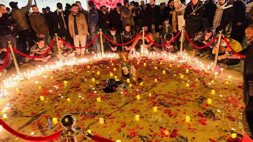 Kasım Süleymani suikastının 1. yıldönümü! Binlerce kişi Bağdat'ta toplandı