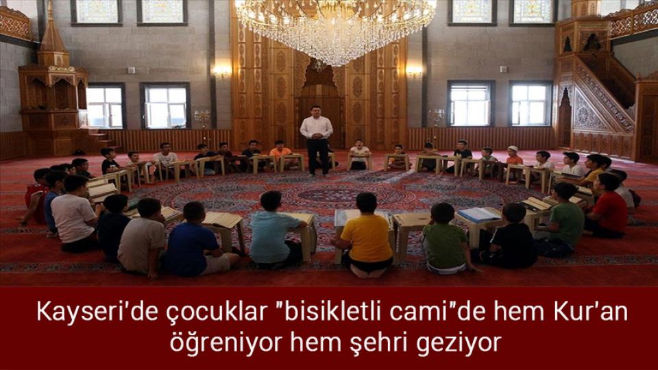İstanbul'da servis ücretlerine zam geldi / Kayseri'de çocuklar "bisikletli cami"de hem Kur'an öğreniyor hem şehri geziyor