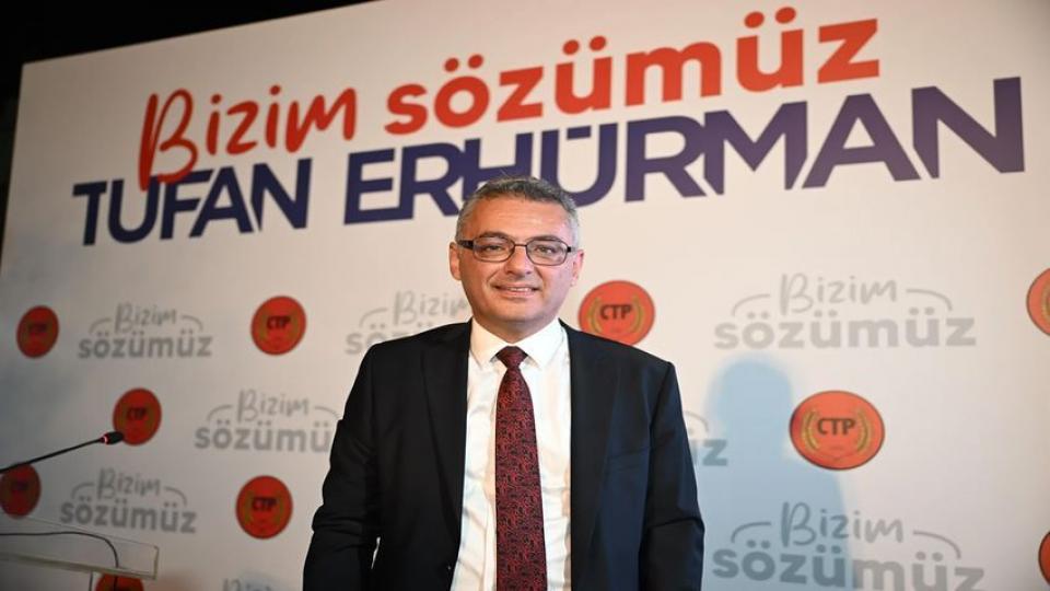 KKTC'de cumhurbaşkanlığı seçimini Tufan Erhürman kazandı