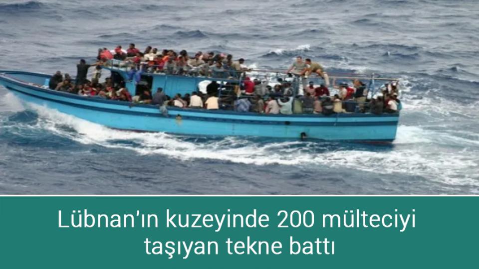 Suudi Koalisyonunun 2022 Yılında Yemen'de İşlediği Suçlar / Lübnan'ın kuzeyinde 200 mülteciyi taşıyan tekne battı