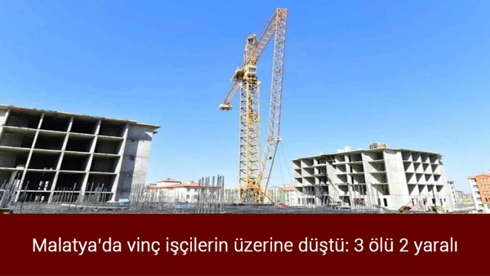 İmran Han uçak kazasından kurtuldu / Malatya’da vinç işçilerin üzerine düştü: 3 ölü 2 yaralı