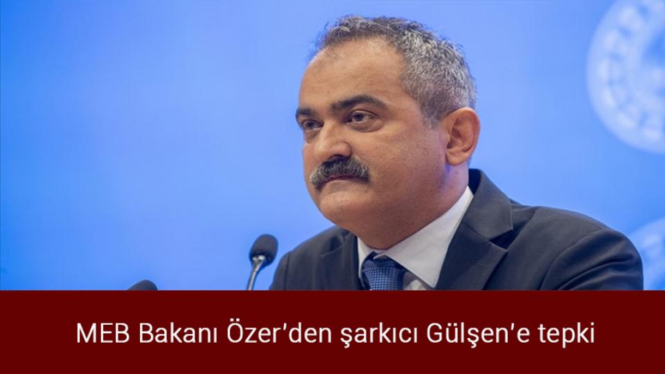 Moderna, Pfizer ve BioNTech'e dava açtı / MEB Bakanı Özer’den şarkıcı Gülşen’e tepki