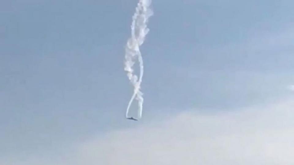 MSB'ye ait kargo uçağı Gürcistan'da düştü