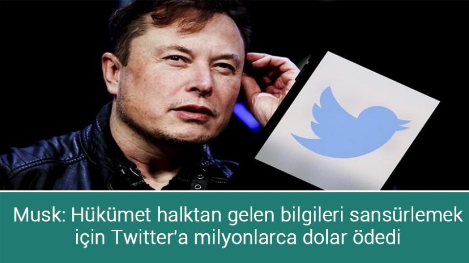 Motorlu Taşıtlar Vergisi'ne yüzde 61 zam / Musk: Hükümet halktan gelen bilgileri sansürlemek için Twitter'a milyonlarca dolar ödedi