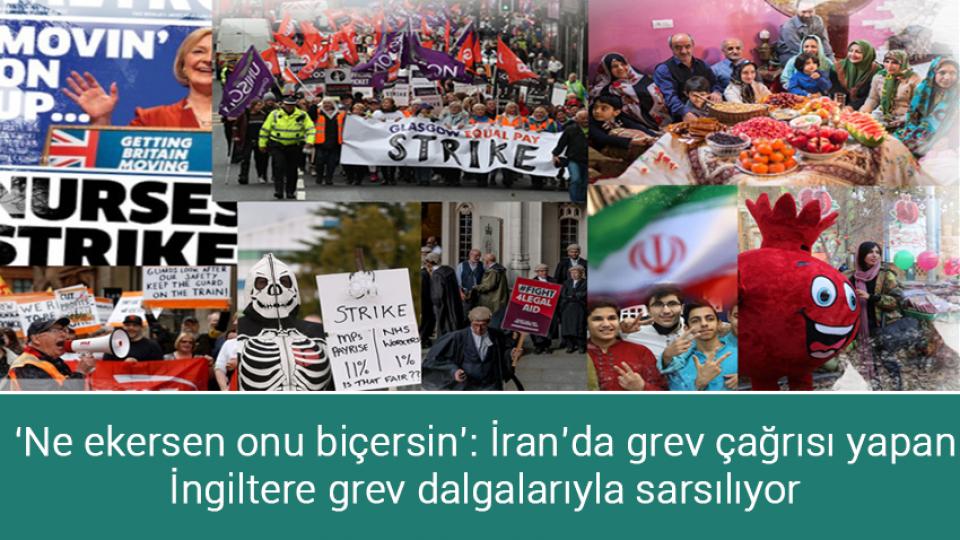 İcra dosyası sayısı 23 milyonu aştı / ‘Ne ekersen onu biçersin’: İran’da grev çağrısı yapan İngiltere grev dalgalarıyla sarsılıyor
