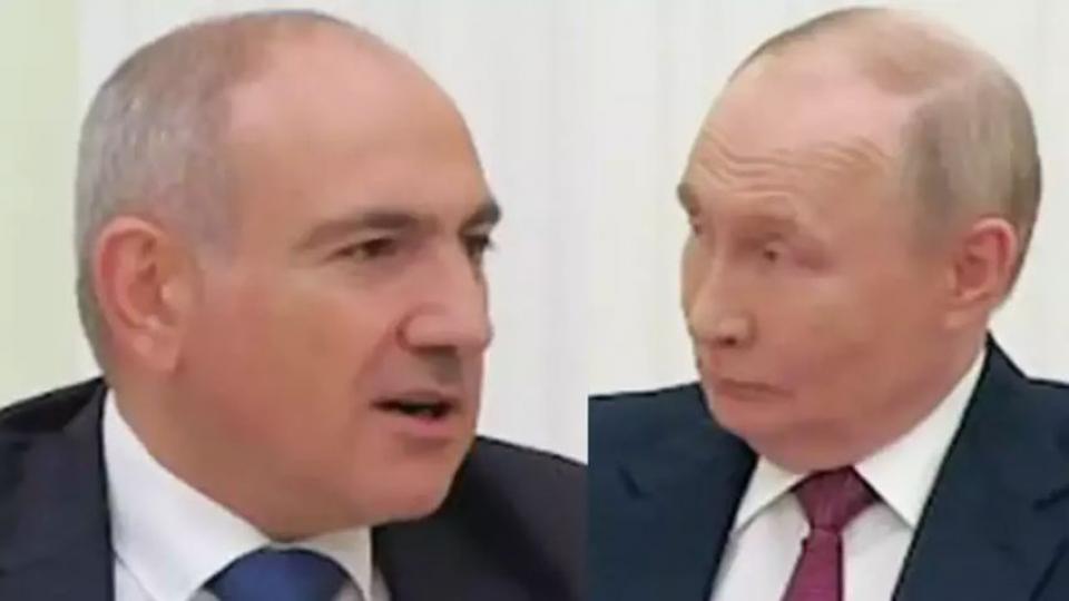 Paşinyan ve Putin'den gergin görüşme