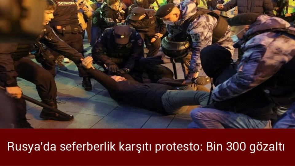 Batı Trakya Türklerine yönelik ayrımcılık  anaokullarında başlıyor / Rusya'da seferberlik karşıtı protesto: Bin 300 gözaltı