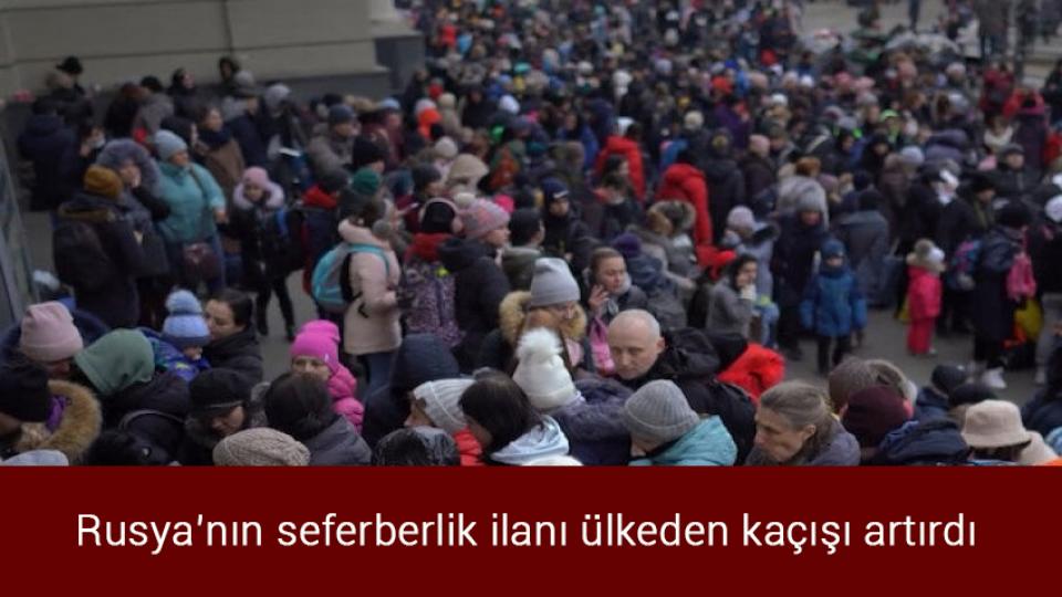 Avrupa’da her yıl üretilen gıdanın 5'te biri çöpte / Rusya’nın seferberlik ilanı ülkeden kaçışı artırdı