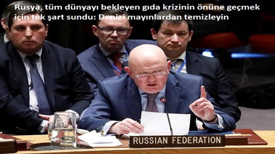 Türkiye, Ukrayna'nın talebiyle Karasu'daki Rus gemisini durdurdu / Rusya, tüm dünyayı bekleyen gıda krizinin önüne geçmek için tek şart sundu: Denizi mayınlardan temizleyin