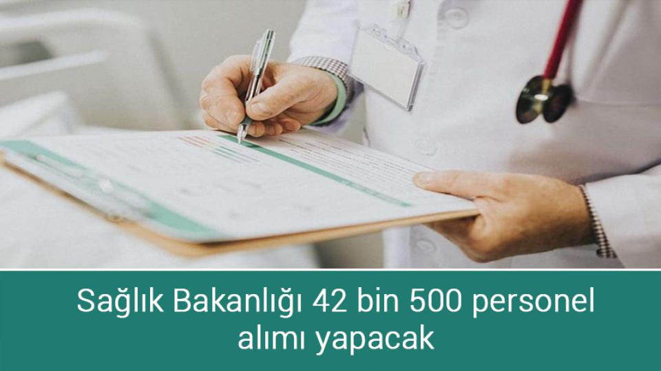 Her Taraf / Türkiye'nin habercisi / Sağlık Bakanlığı 42 bin 500 personel alımı yapacak