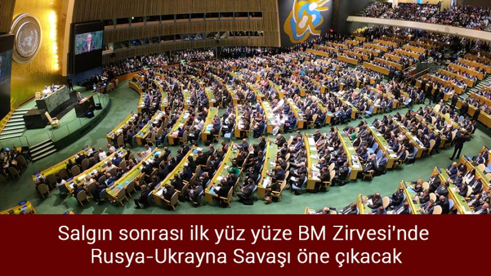 Bakan Kurum, İlk Evim İlk İş Yerim Projesi'ne başvuruların 3,5 milyona yaklaştığını duyurdu / Salgın sonrası ilk yüz yüze BM Zirvesi'nde Rusya-Ukrayna Savaşı öne çıkacak
