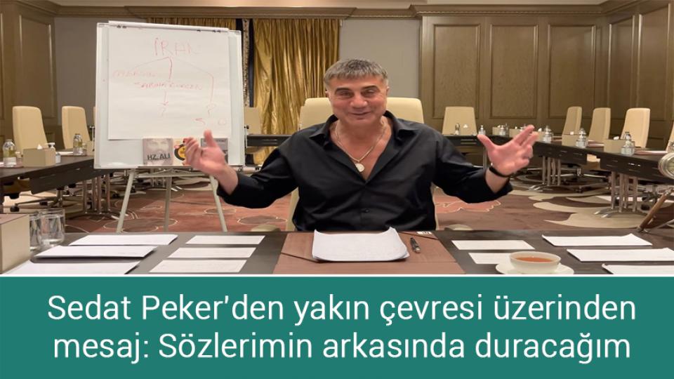 Motorlu Taşıtlar Vergisi'ne yüzde 61 zam / Sedat Peker'den yakın çevresi üzerinden mesaj: Sözlerimin arkasında duracağım