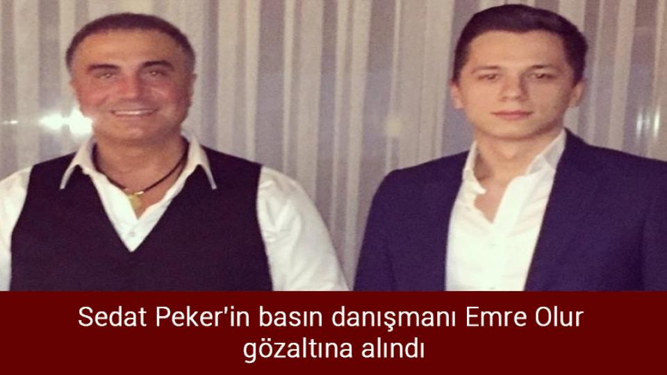 Bakir İzetbegovic: Bosna'nın üçte birini teklif ettiler / Sedat Peker'in basın danışmanı Emre Olur gözaltına alındı