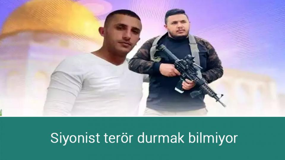 Siyonist terör durmak bilmiyor