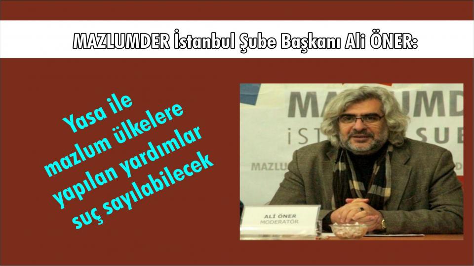 Mazlumder:Delil Karartma Nitelikli Genelgelerle İşkence Ve Kötü Muamelenin Üstünün Örtülmesi Kabul Edilemez / STK yasası Türkiye'yi ve sivil toplumu nasıl etkileyecek?