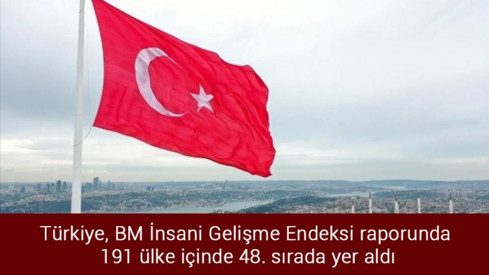 Merkez Bankası rezervleri açıklandı / Türkiye, BM İnsani Gelişme Endeksi raporunda 191 ülke içinde 48. sırada yer aldı