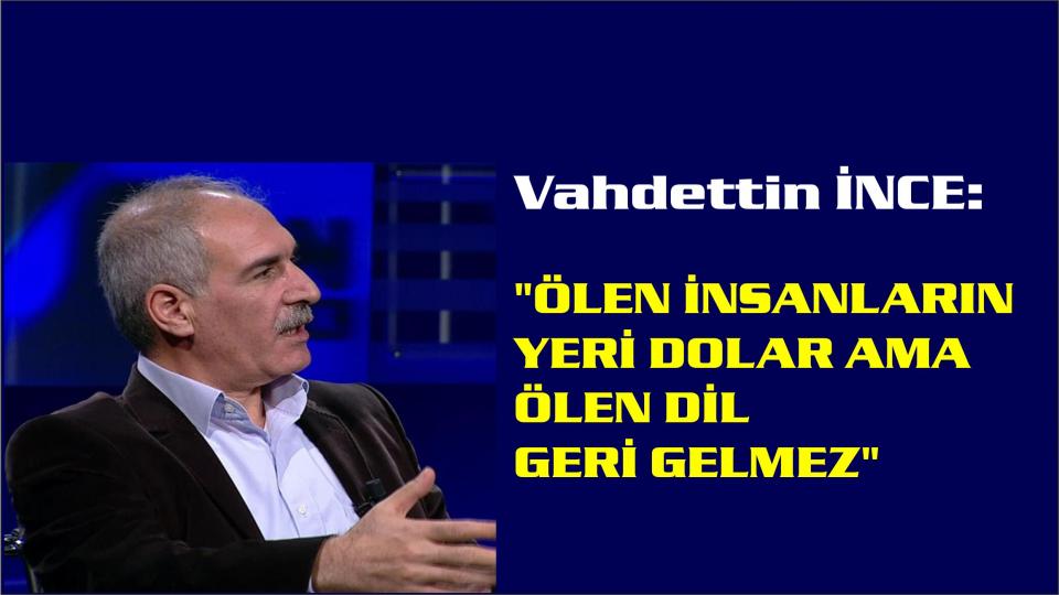 Vahdettin İnce:Batı Medeniyetinin Gücü, Cehenneme çevirdi Dünyamızı