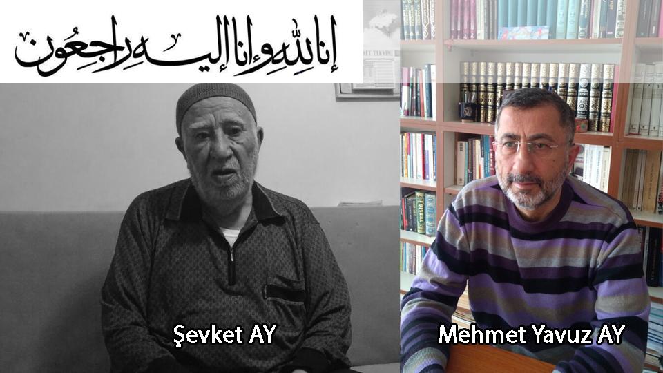 Kitaptan Yerel Değerlerin Egemenliğine/ İslâm Dünyasında Hukuk ve Bilim ../ Mehmet Yavuz AY / Yayın Kurulu Başkanımız Sayın Mehmet Yavuz AY'ın Babası Muhterem Şevket AY Hakkın Rahmetine kavuşmuştur.