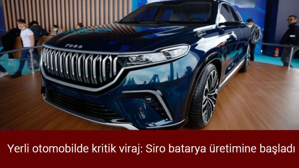 Av. Eyüp Akıncı: Hasta mahkûmlar cezaevinde ölüme terk ediliyor / Yerli otomobilde kritik viraj: Siro batarya üretimine başladı